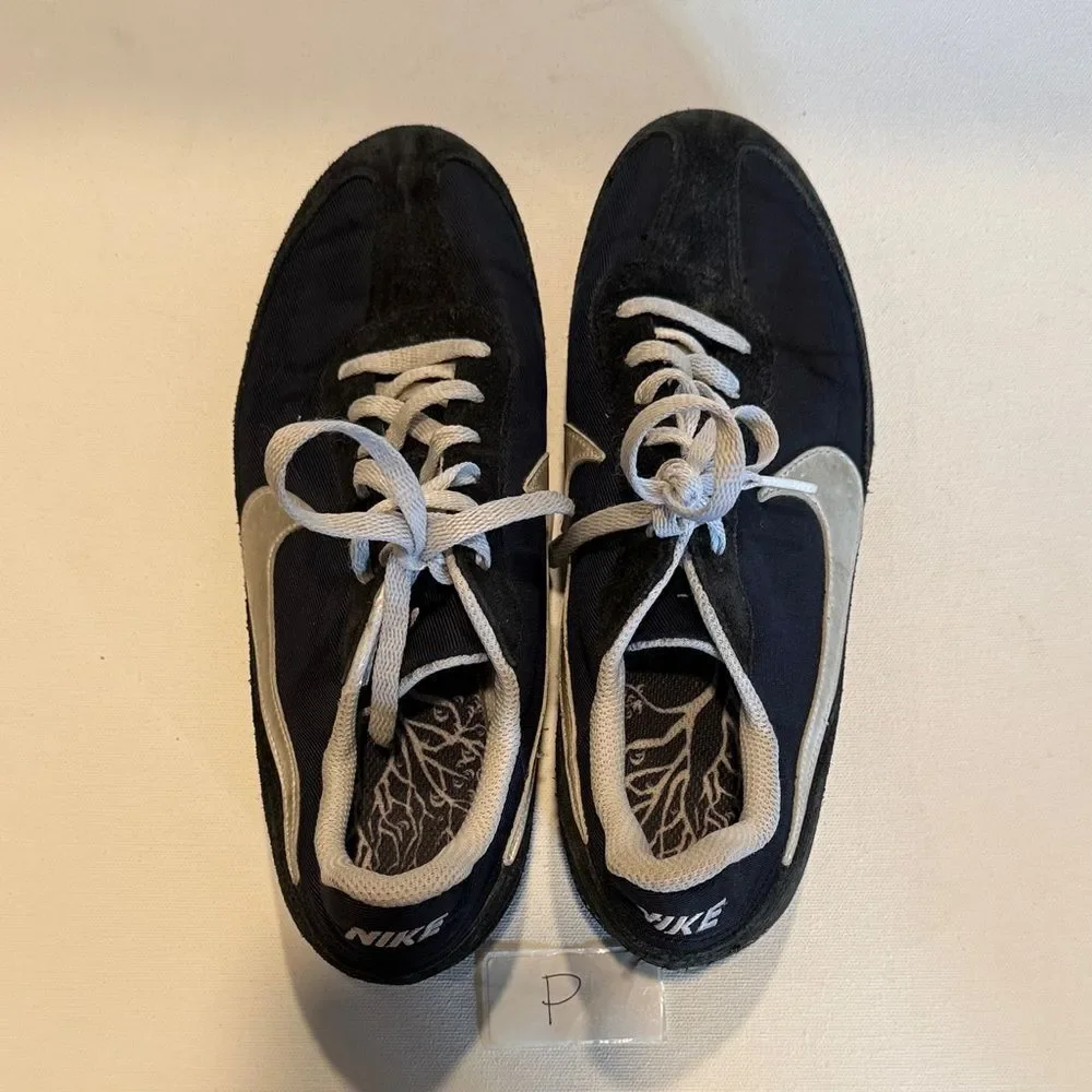 Nike Black and Light Gray Low-Top Sneakers